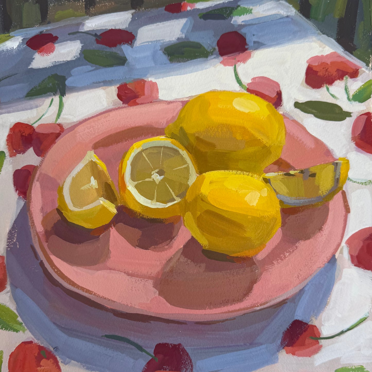 Lemons on Cherries