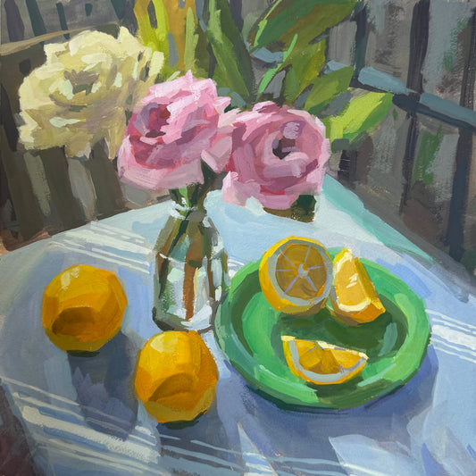 Lemons and Floral