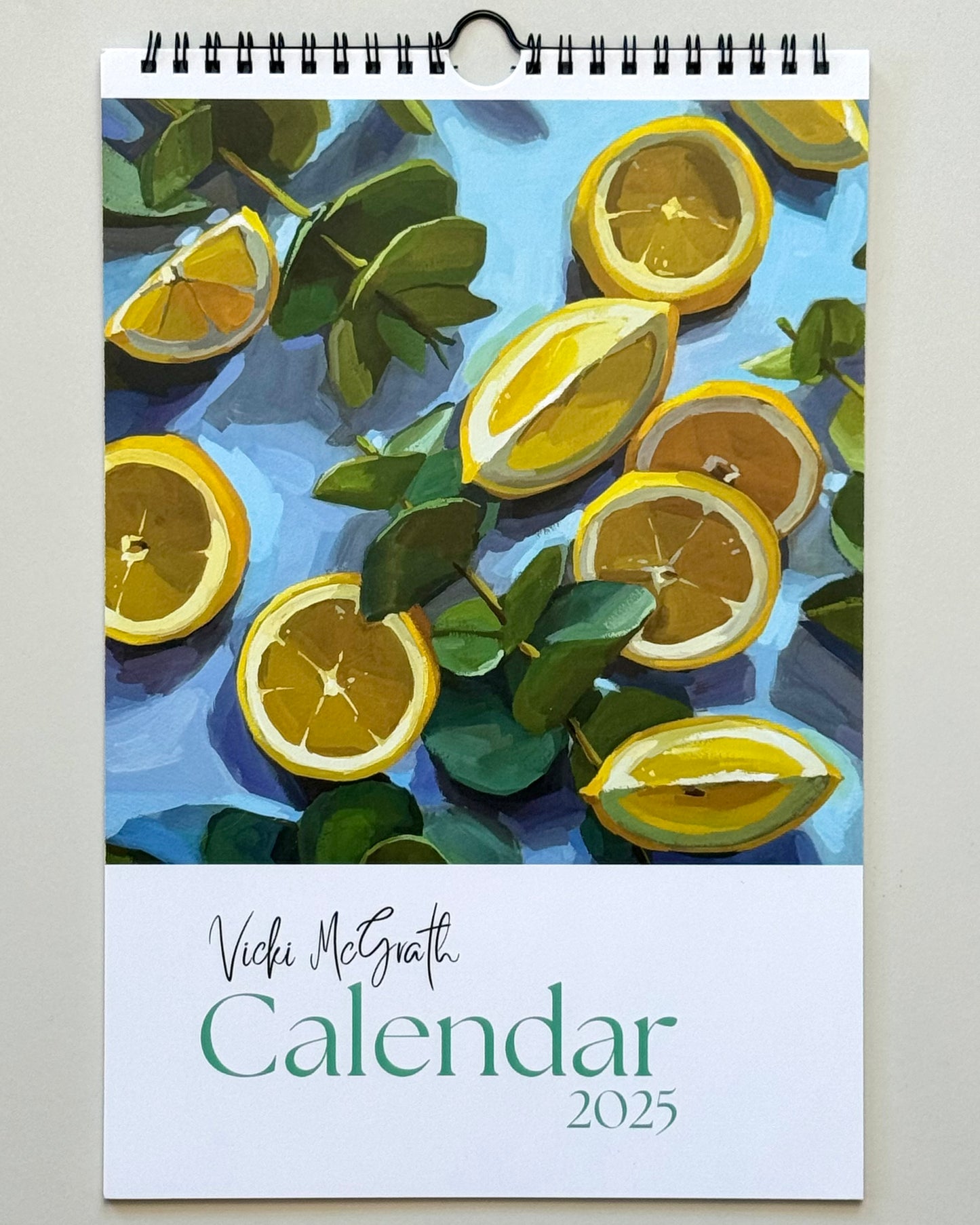 Vicki McGrath's 2025 Calendar