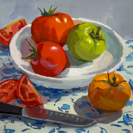 Heirlooms and White Bowl