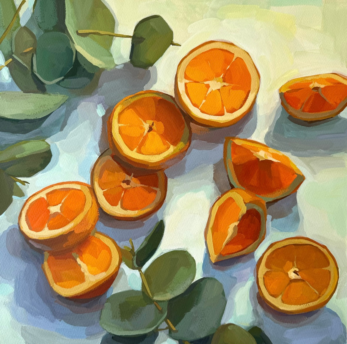 Oranges and Eucalyptus 1