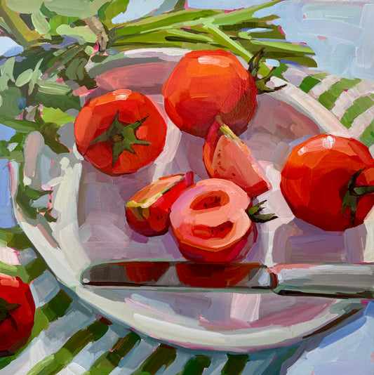 Tomatoes and Green Stripes