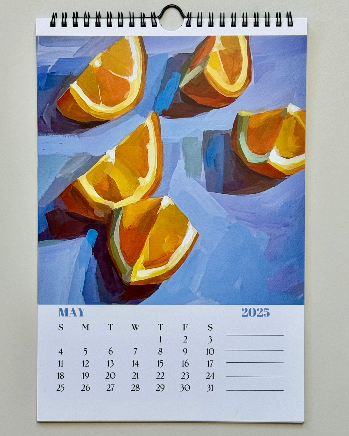 Vicki McGrath's 2025 Calendar