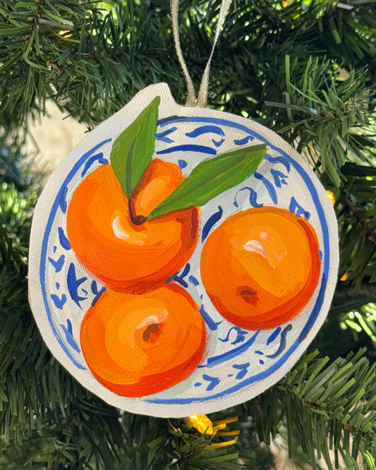 Orange Trio Ornament
