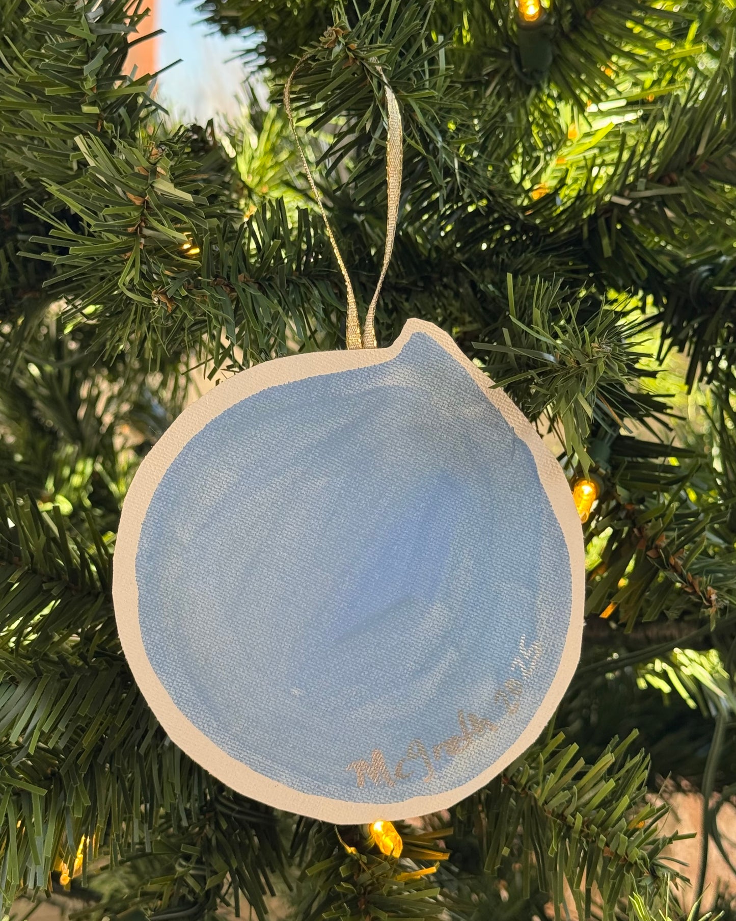 Orange Trio Ornament