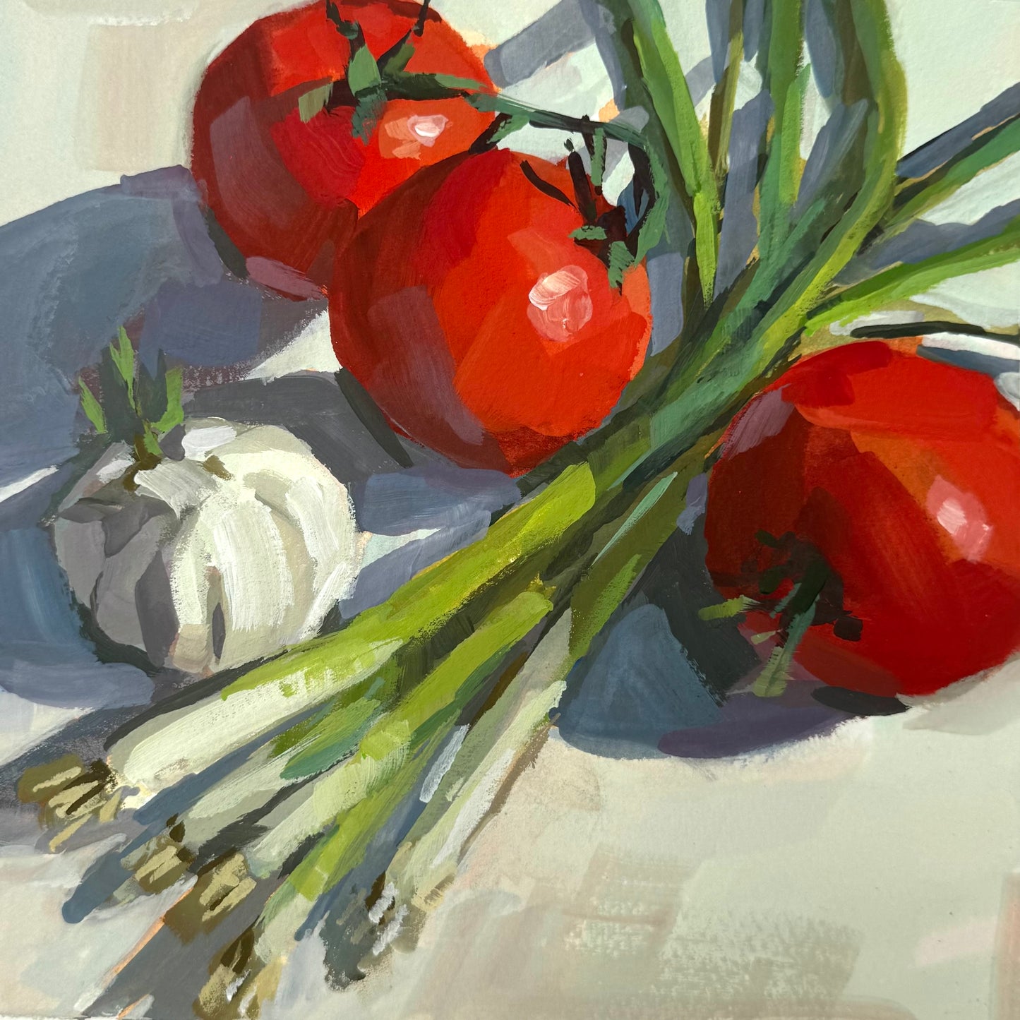 Tomatoes and Green Onions