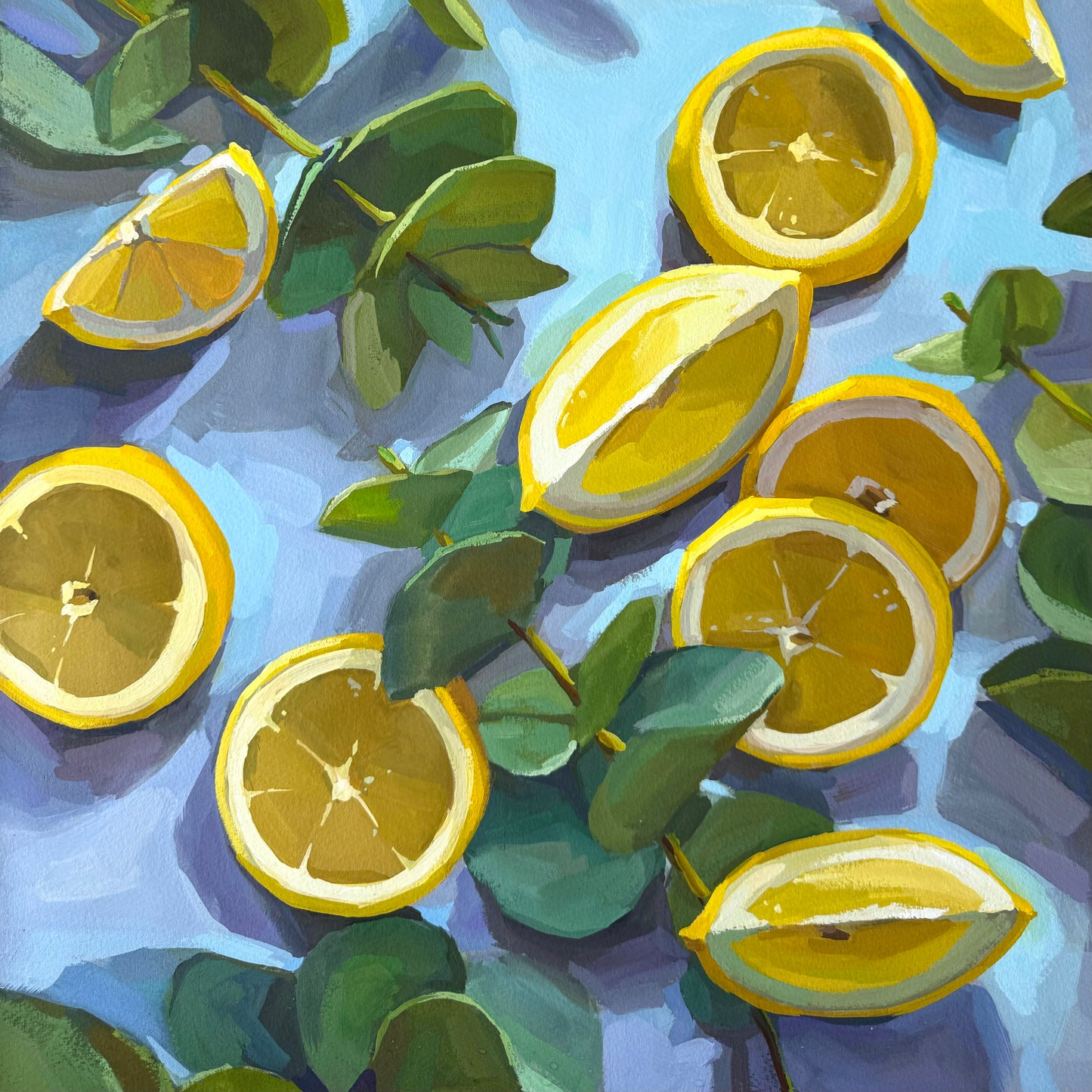 Lemons and Eucalyptus 1