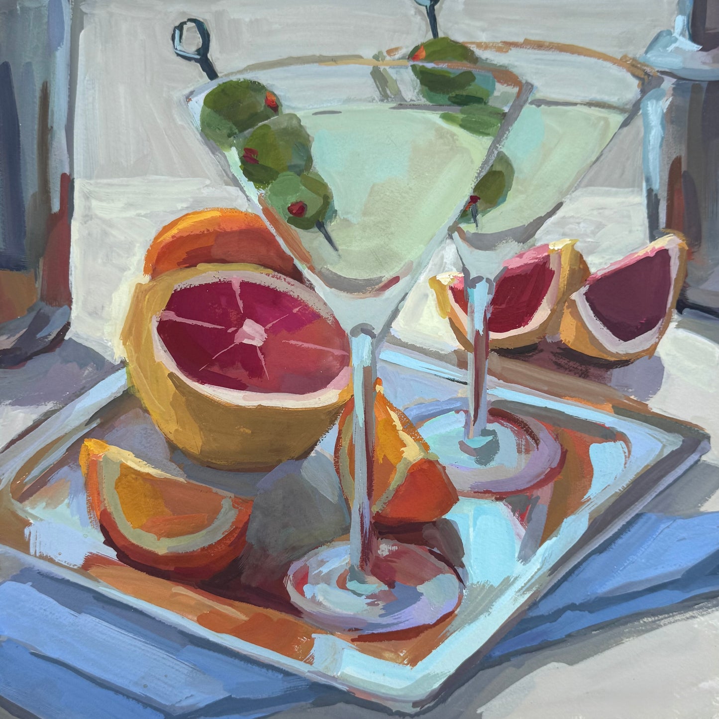 Martinis With Citrus