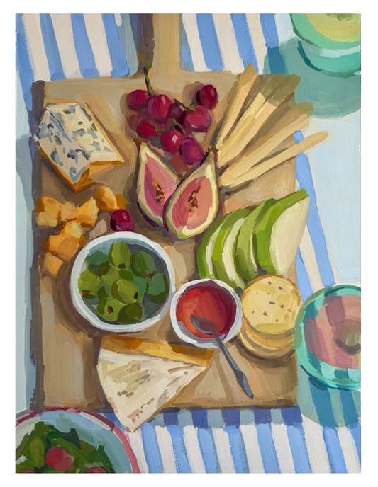 Grazing Board Print