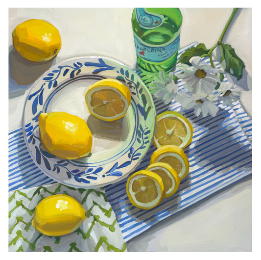 Lemon Love Art Print