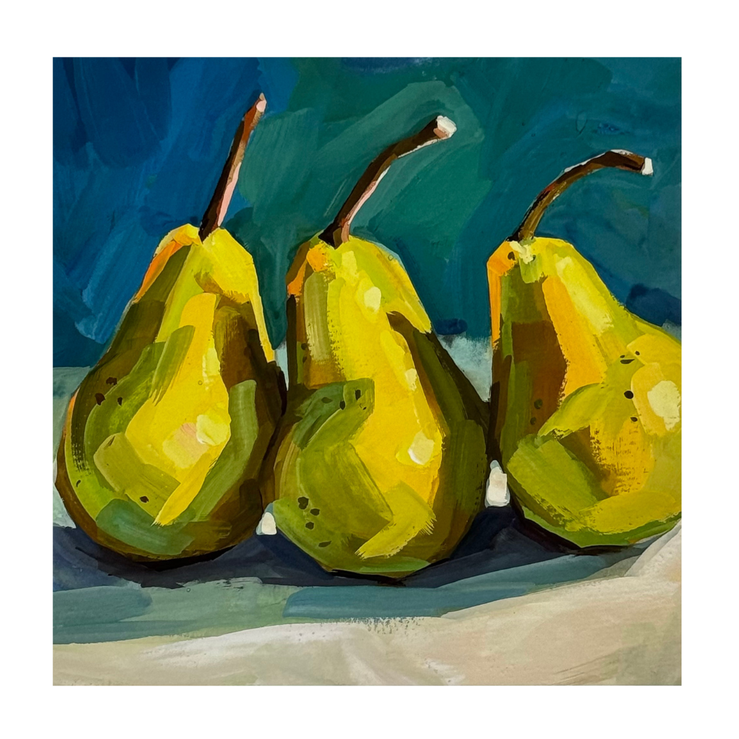 Pear Trio Print